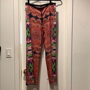 Multicolor flowy pants